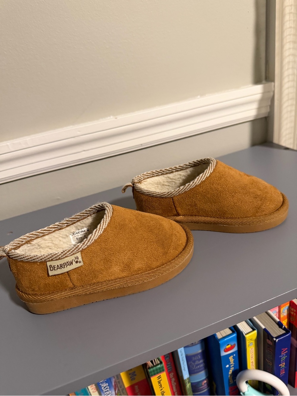 Toddler BearPaw Slip-On Slippers